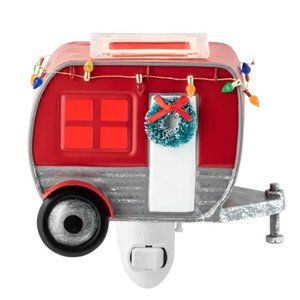 Scentsy Christmas Camper Mini Warmer – Plug-In Wax Melter NIB